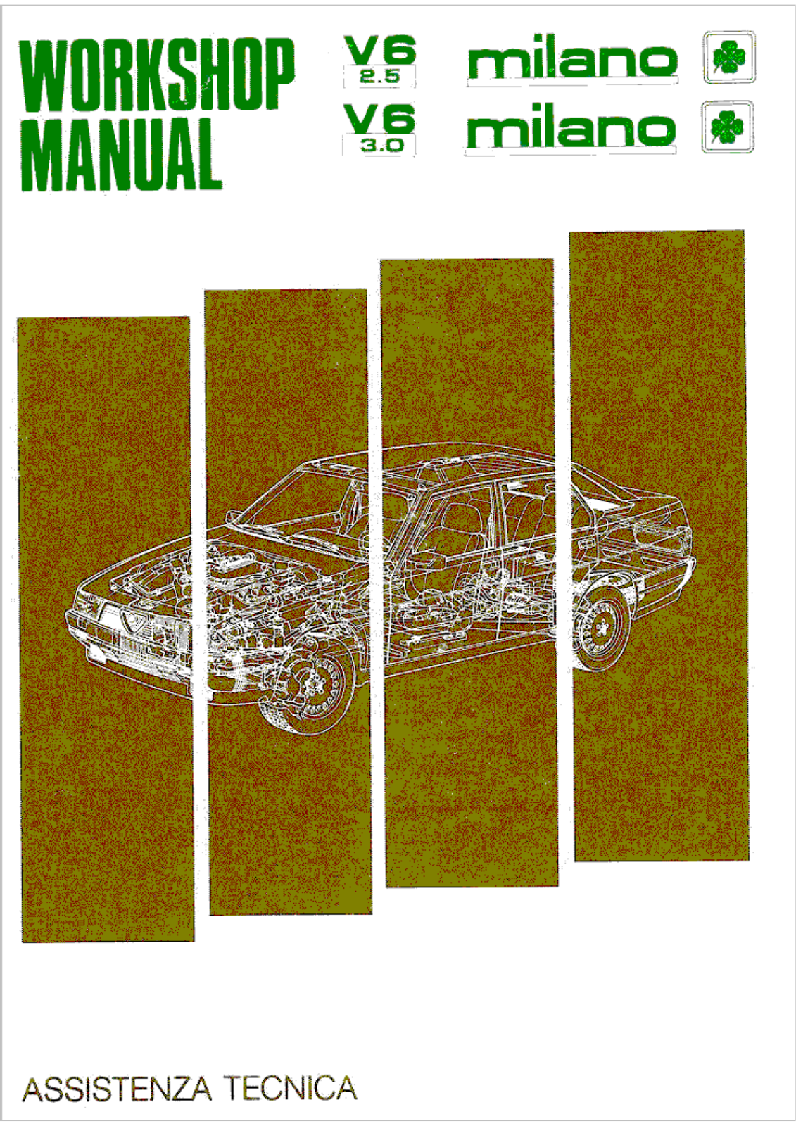 Alfa Romeo Milano 1985, Milano 1986, Milano 1987, Milano 1988 User Manual