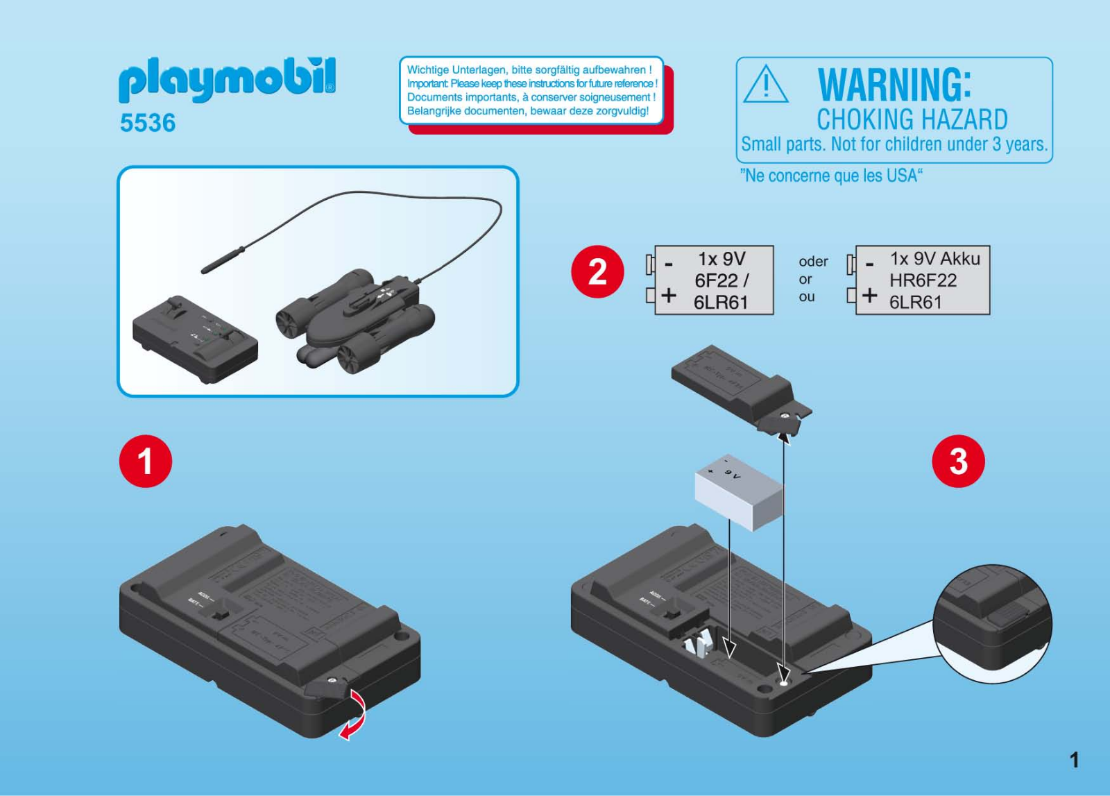 Playmobil 5536 Instructions