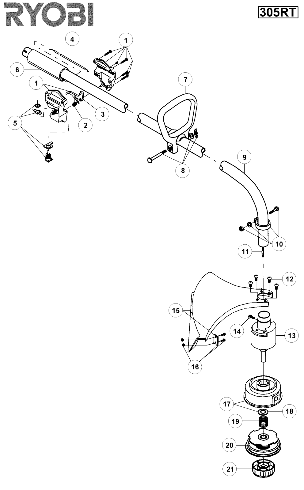 Ryobi 305RT User Manual