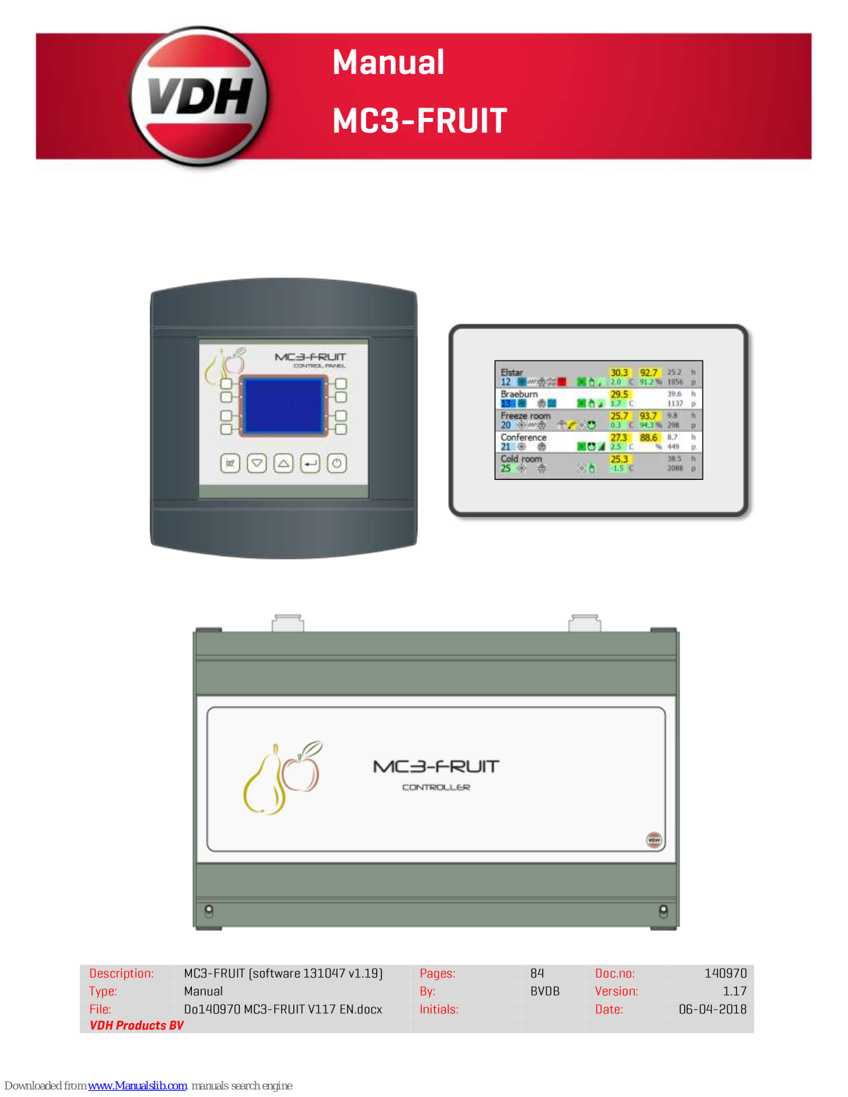 VDH MC3-FRUIT User Manual