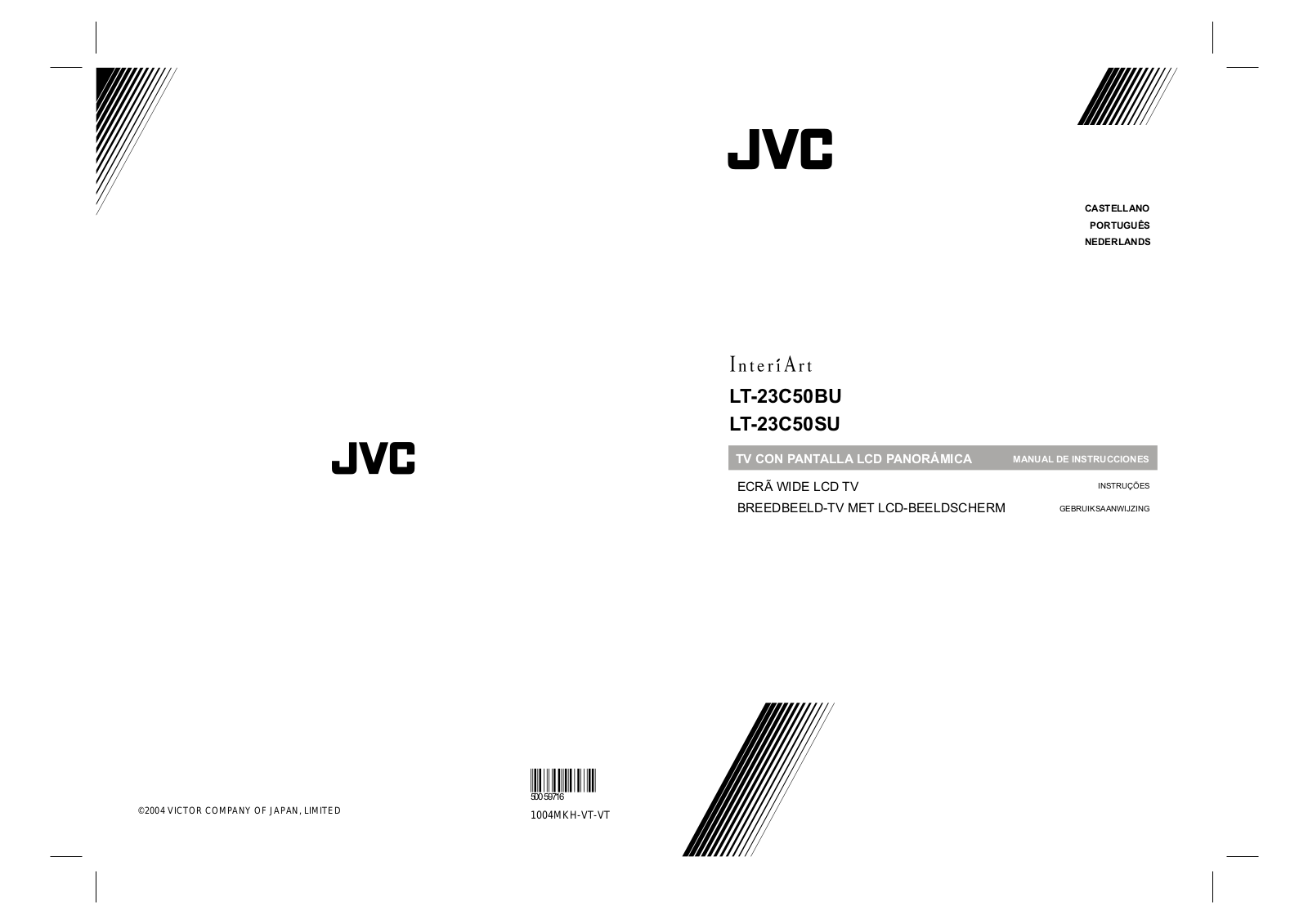 Jvc LT-23C50BU, LT-23C50SU User Manual