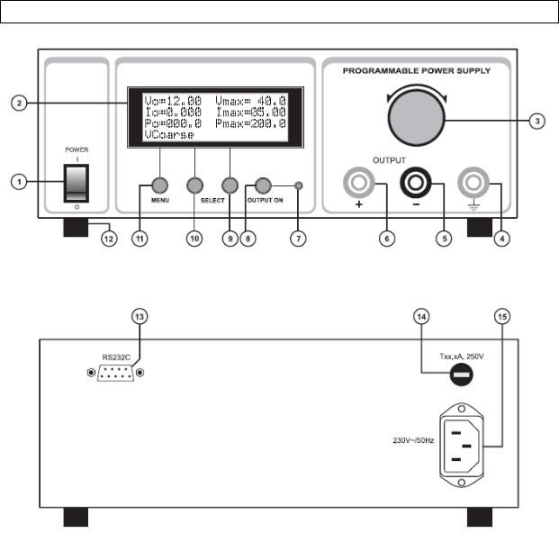 VOLTCRAFT PSP 1405 Operating Instructions