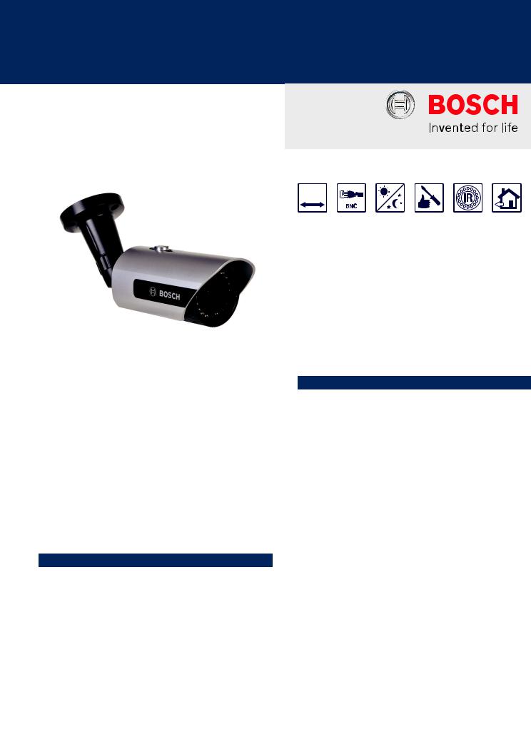 Bosch VTI-4075-V321, VTI-4075-V921 Specsheet