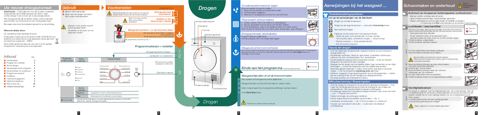 Bosch WTE84103NL User manual