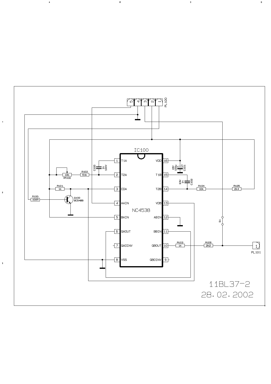 Vestel 11BL37-2 schematic