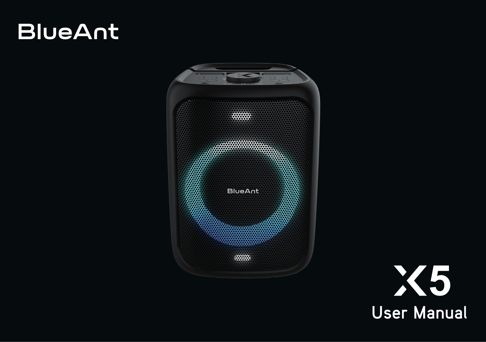 BLUEANT X5 User Manual