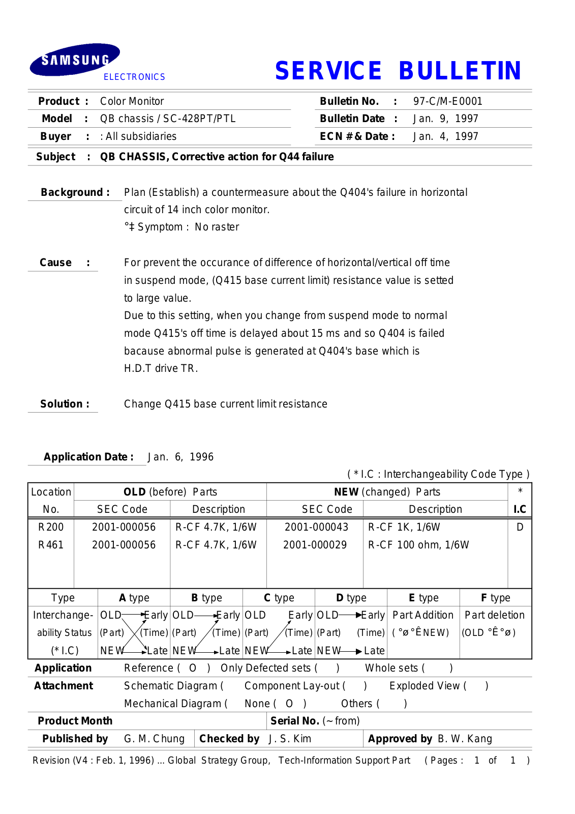 SAMSUNG BUL MON 97 Service Manual