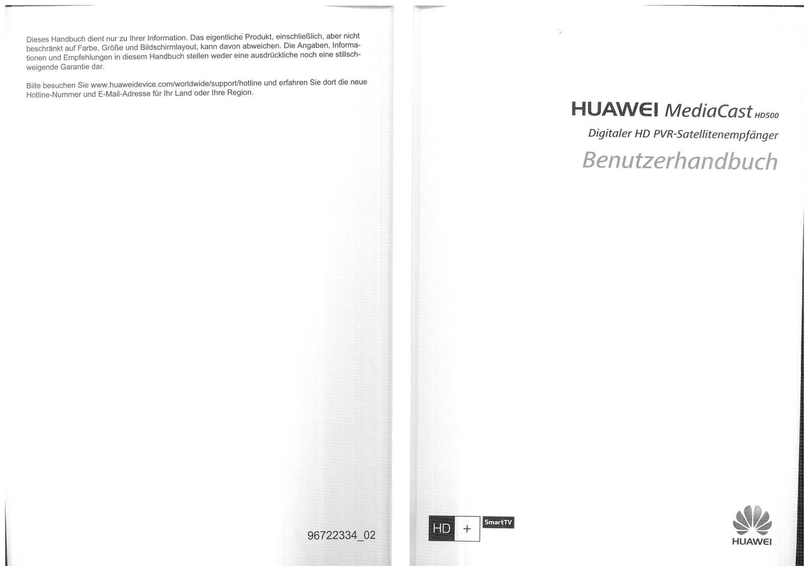 HUAWEI MediaCast HD500 User Guide