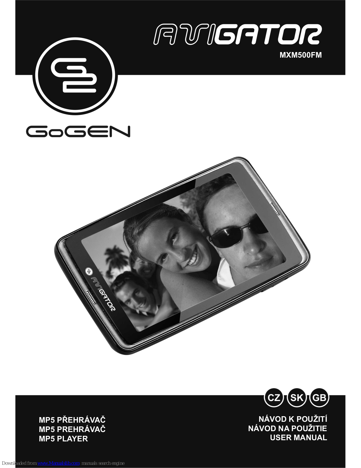 Gogen avigator MXM500FM User Manual