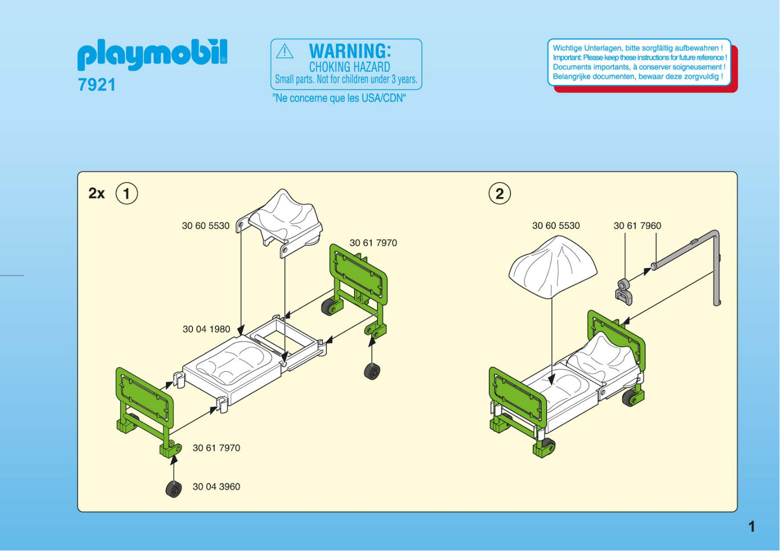 Playmobil 7921 Instructions