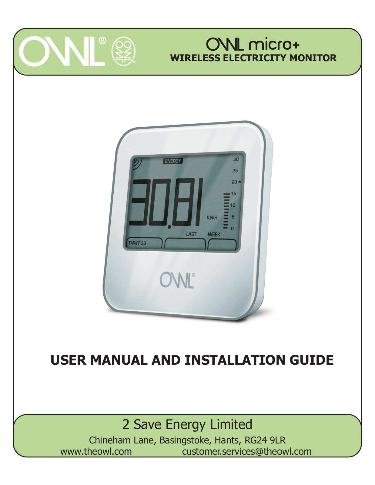 Owl Micro+ User Manual