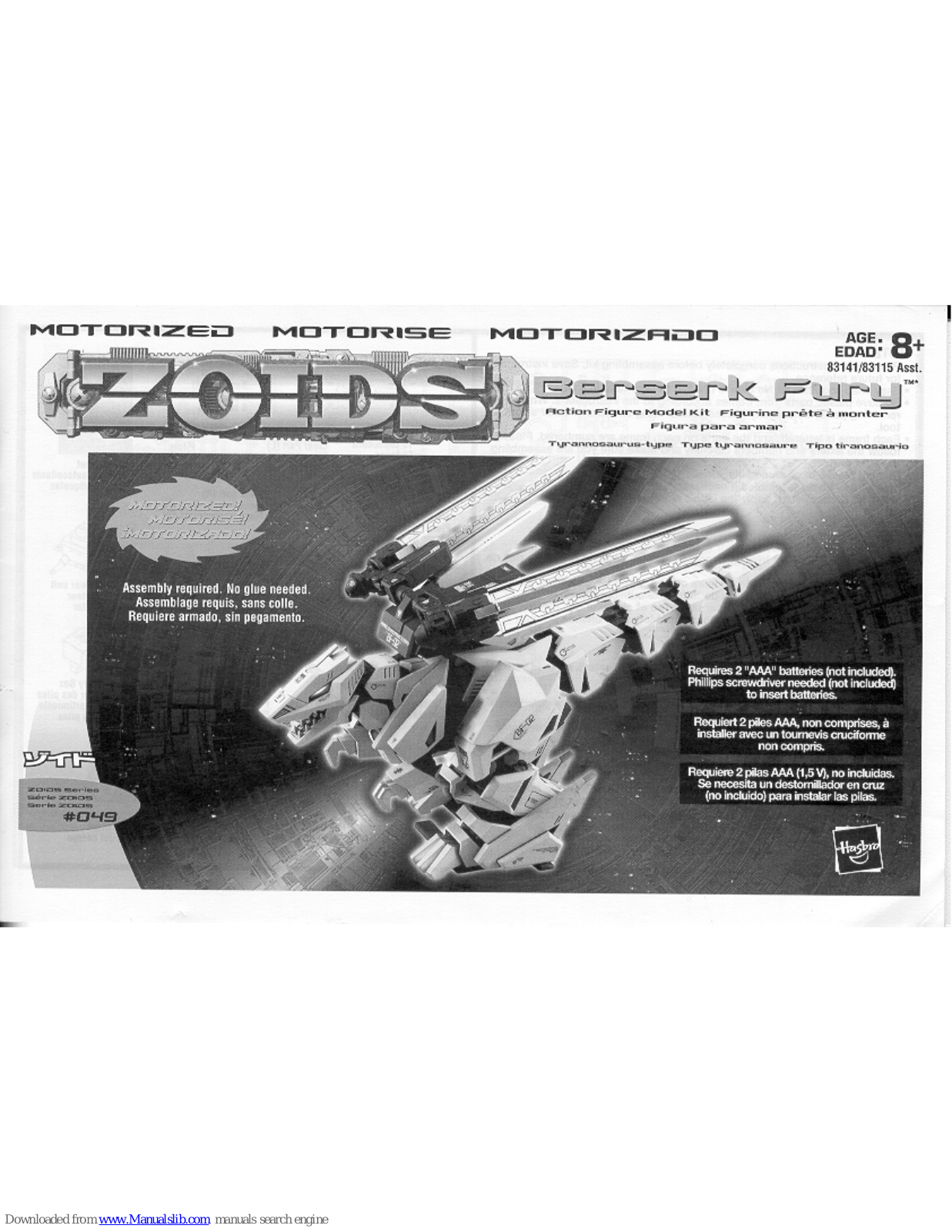 Hasbro 83141, 83115 Instructions Manual - ManualMachine.com