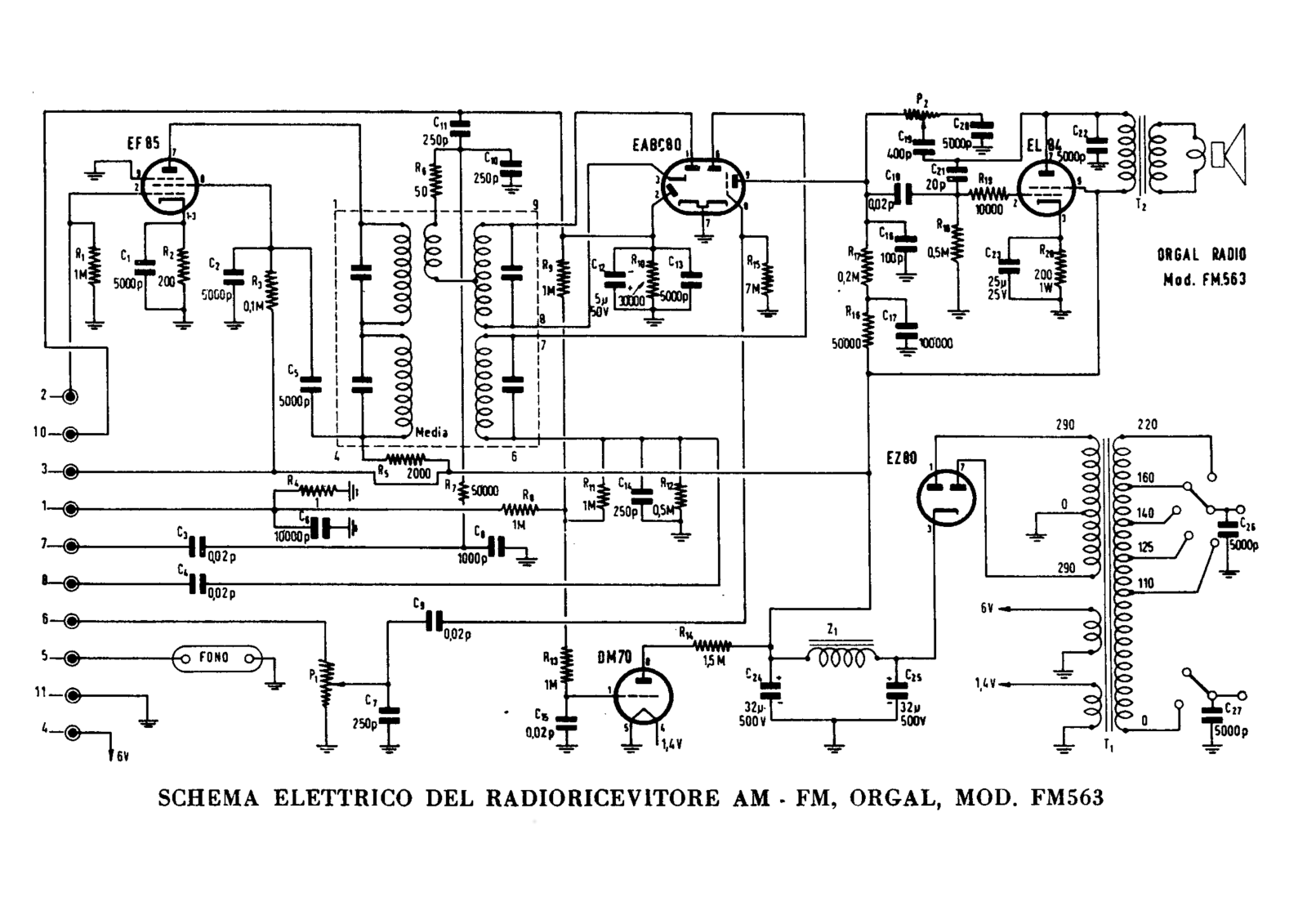 Orgal fm563 schematic - ManualMachine.com