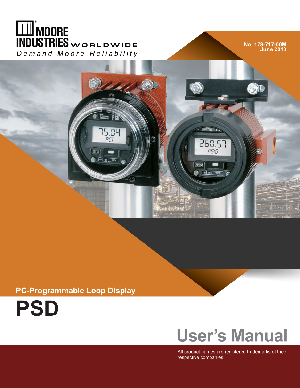 Moore Industries PSD User Manual