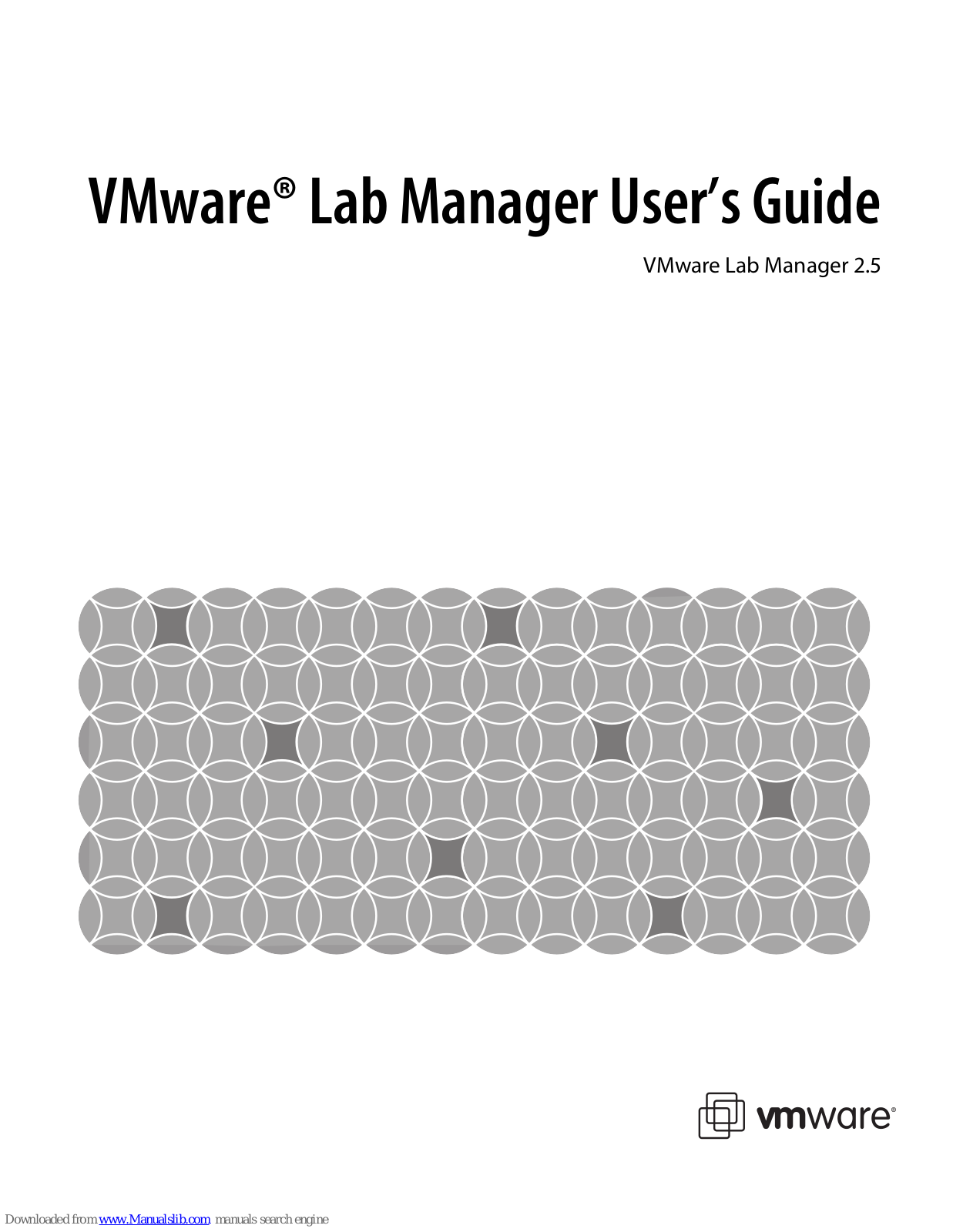 VMware VLM3-ENG-CP - Lab Manager - PC, Lab Manager 2.5 User Manual