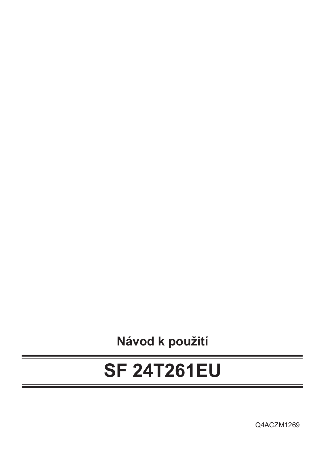 Siemens SF24T261EU User Manual