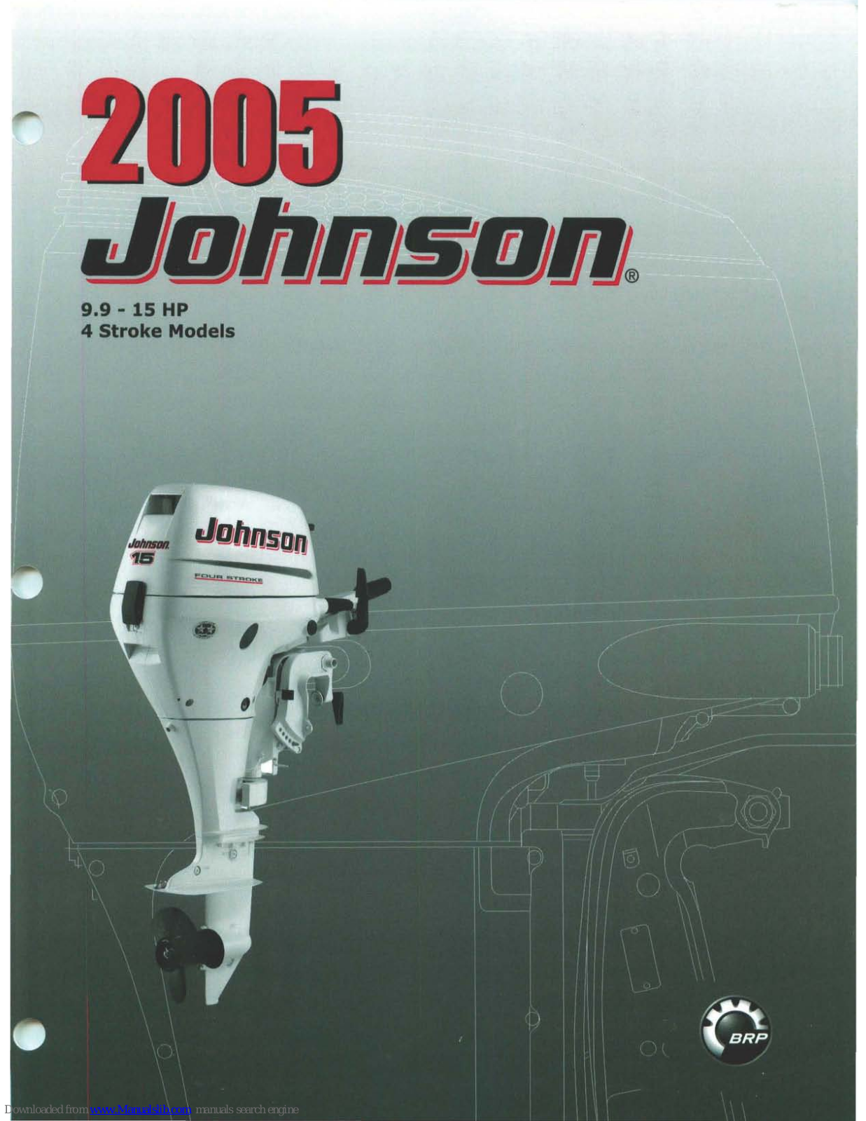 BRP J10RL4S0A, J10R4S0A, J10TE4S0A, J10TEL4S0A, J10TBL4S0B 2005 Service Manual