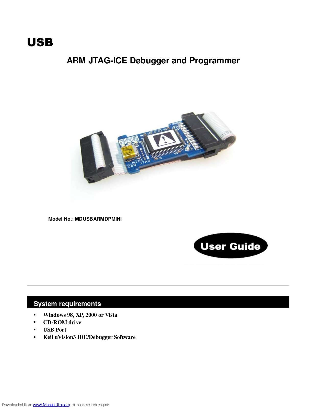 Gravitech ARM-JTAG1 User Manual