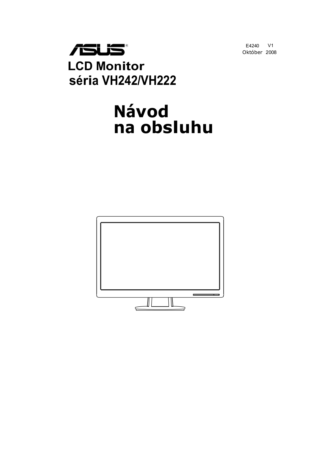 Asus VH222S, VH222DE, VH242D, VH222D, VH222T User Manual