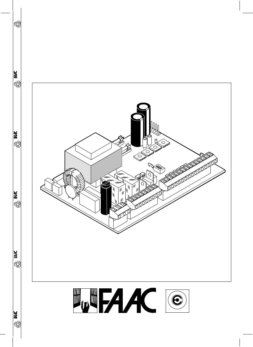 FAAC 410 MPS User Manual