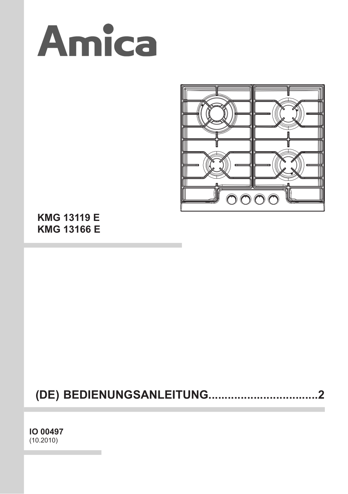 Amica KMG 13119 E, KMG 13166 E User Manual