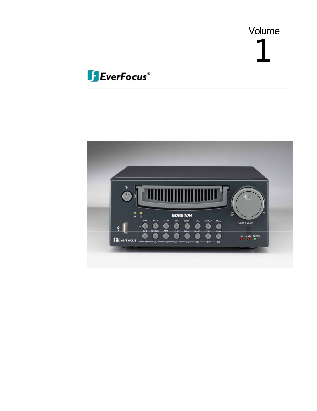 EverFocus EDR410H User Manual