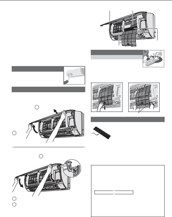 Panasonic CU-UE9QKE, CS-YE12QKE, CS-UE9QKE, CS-RE12QKE, CU-RE12QKE Operating Instructions