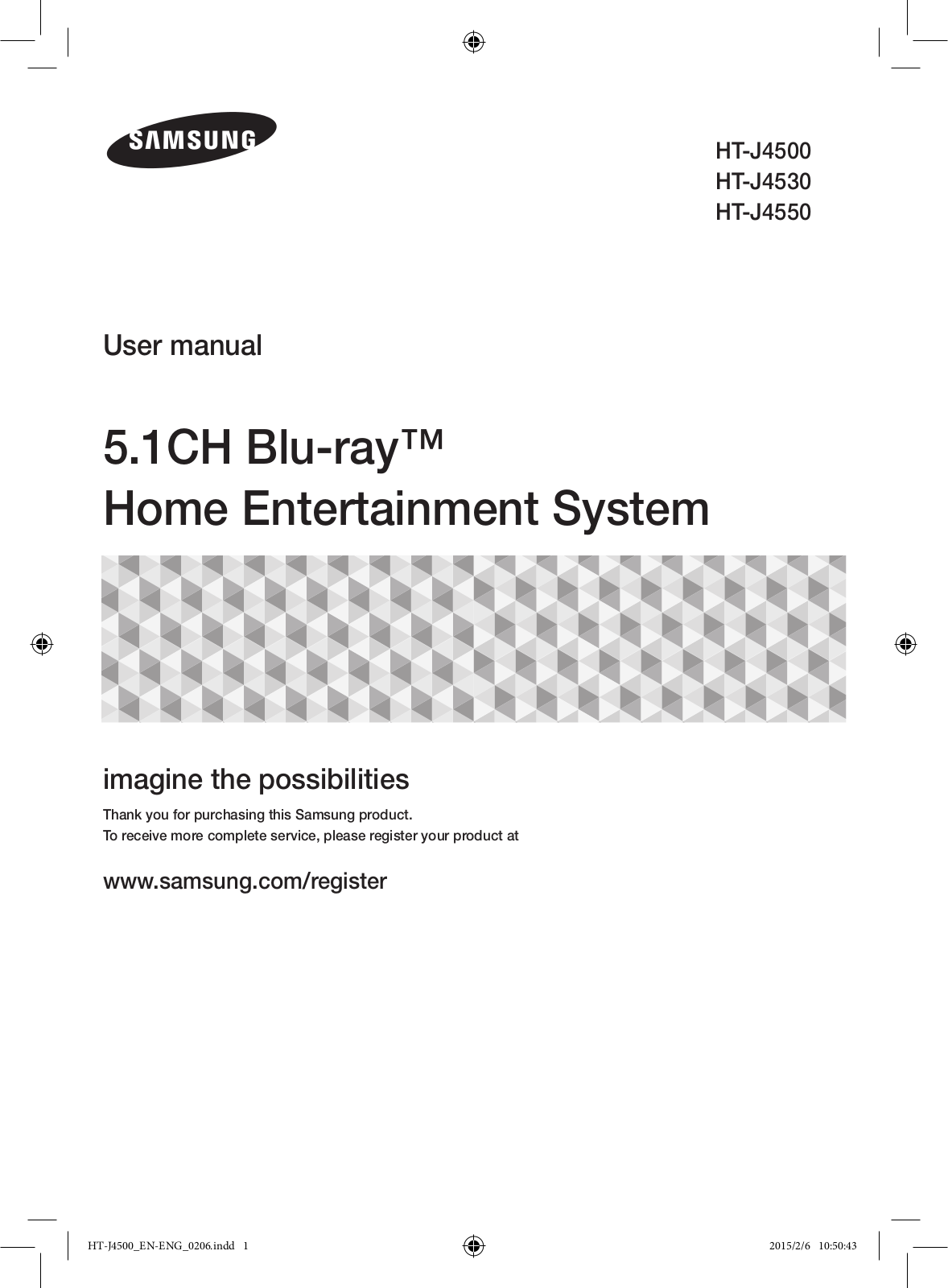 Samsung HT-J4500, HT-J4530 User Manual