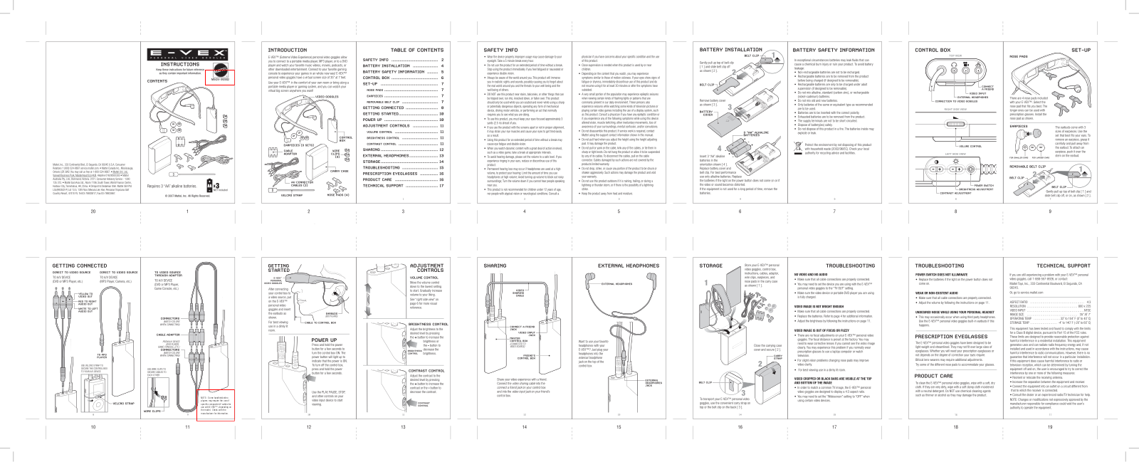 Fisher-Price M0424 Instruction Sheet