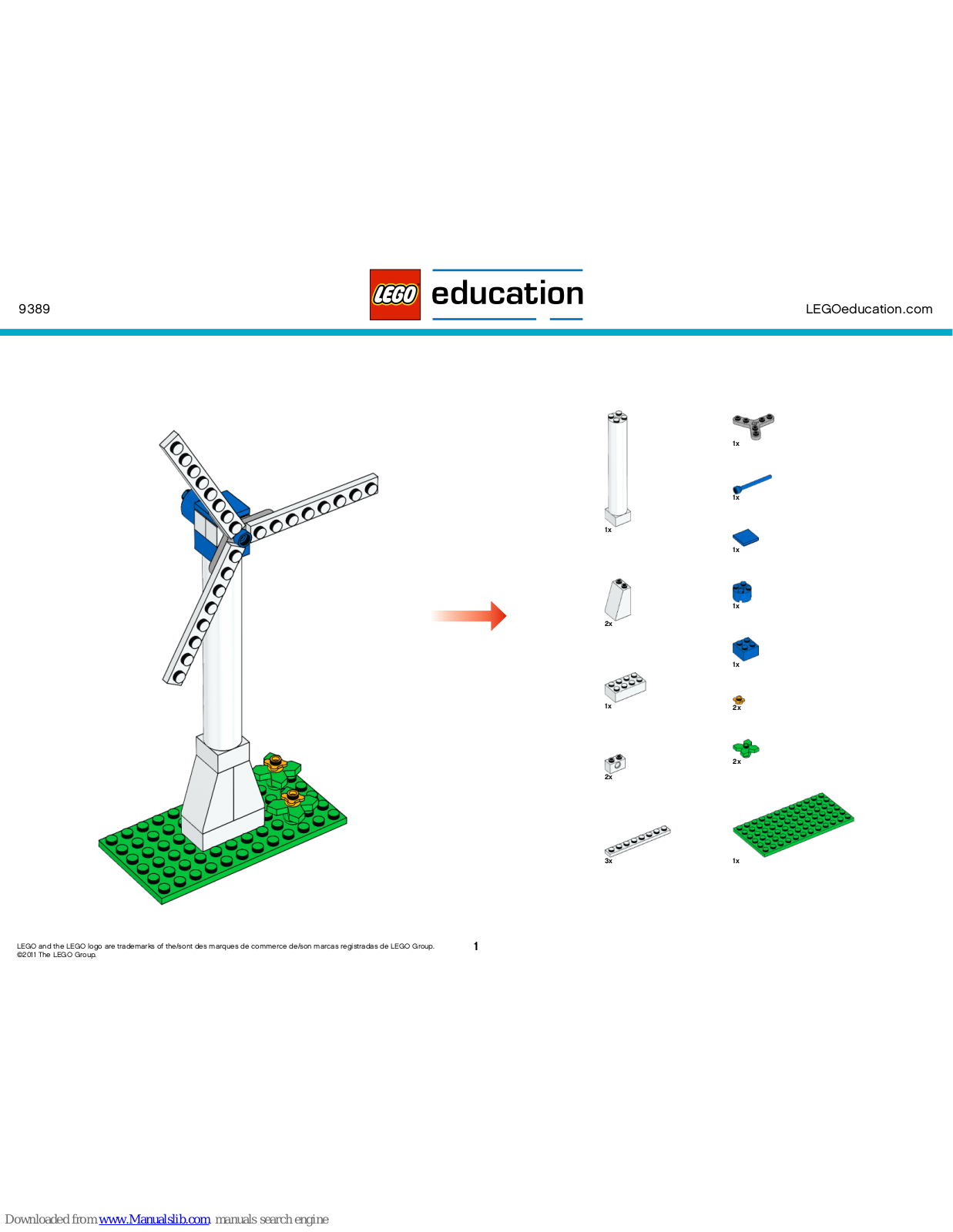 LEGO 9389 User Manual