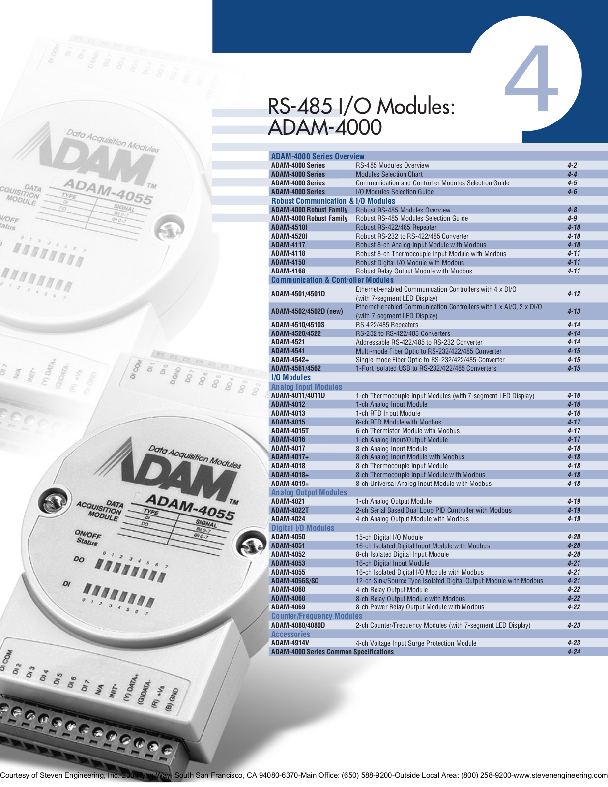 Adam Equipment Adam-4000 User Manual