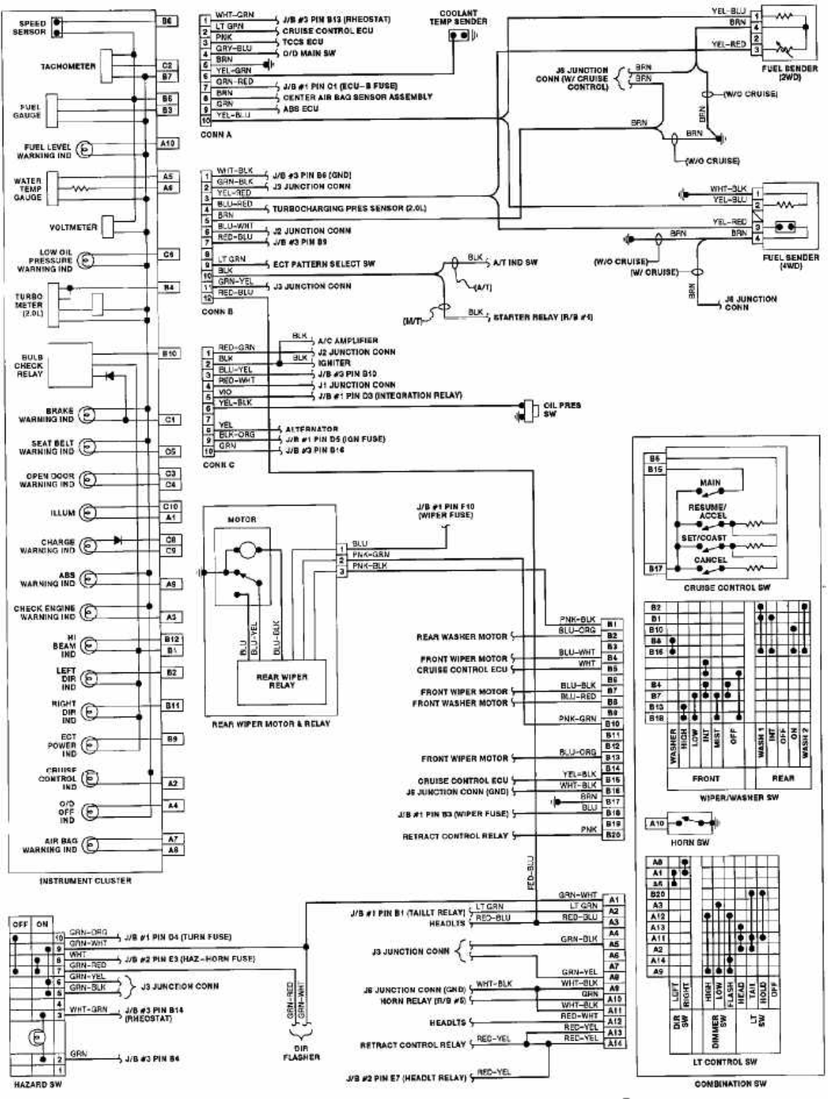 Toyota 1991   celica schematic