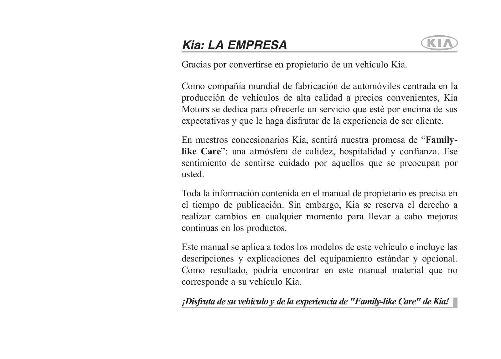 Kia Cerato 2015 Owner's Manual