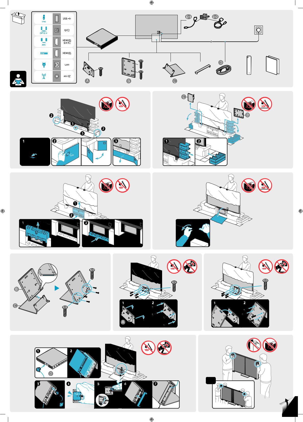 Samsung QN85QN800A, QN75QN800A, QN65QN800A Quick Start Guide