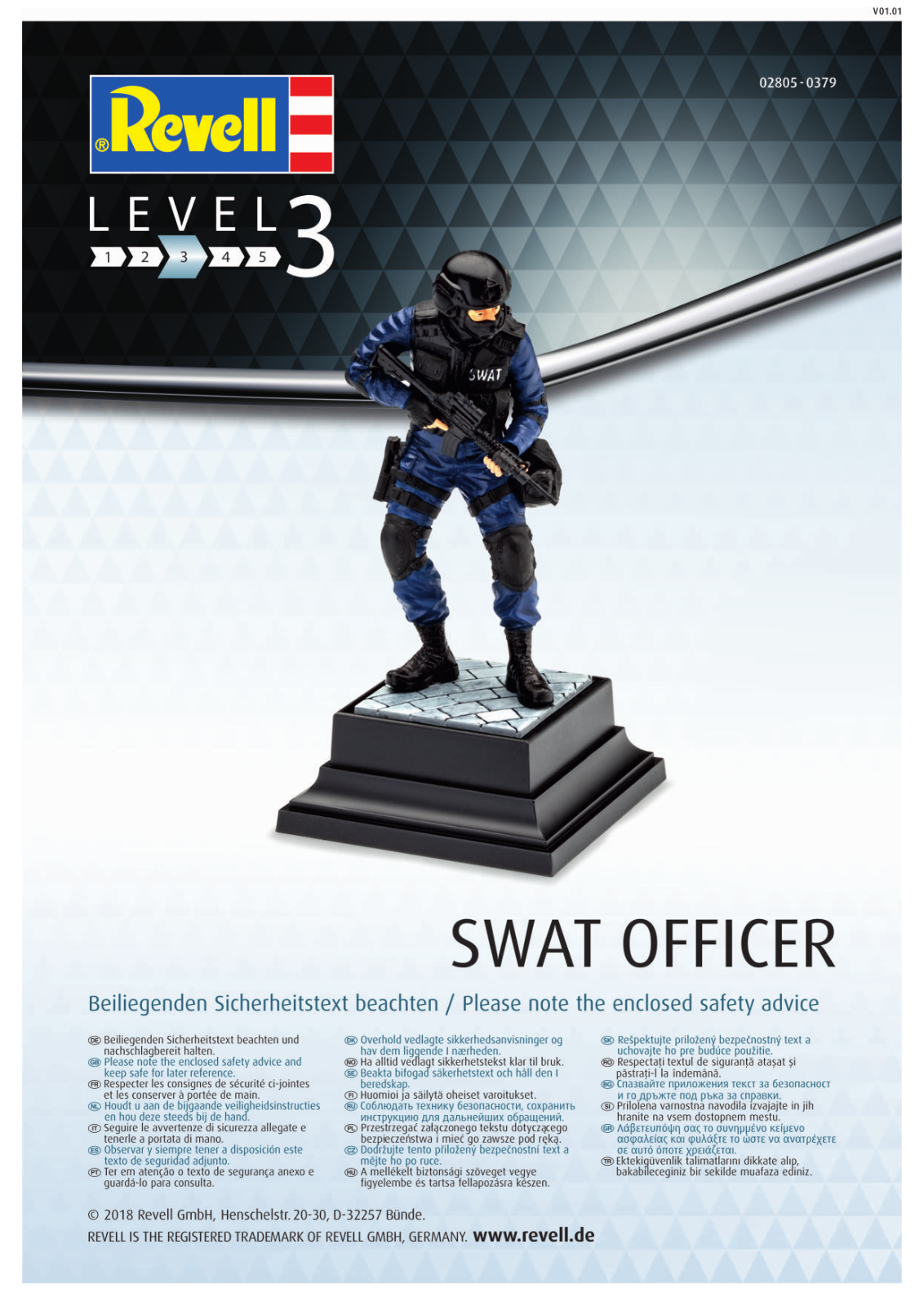 Revell SWAT Officer User Manual