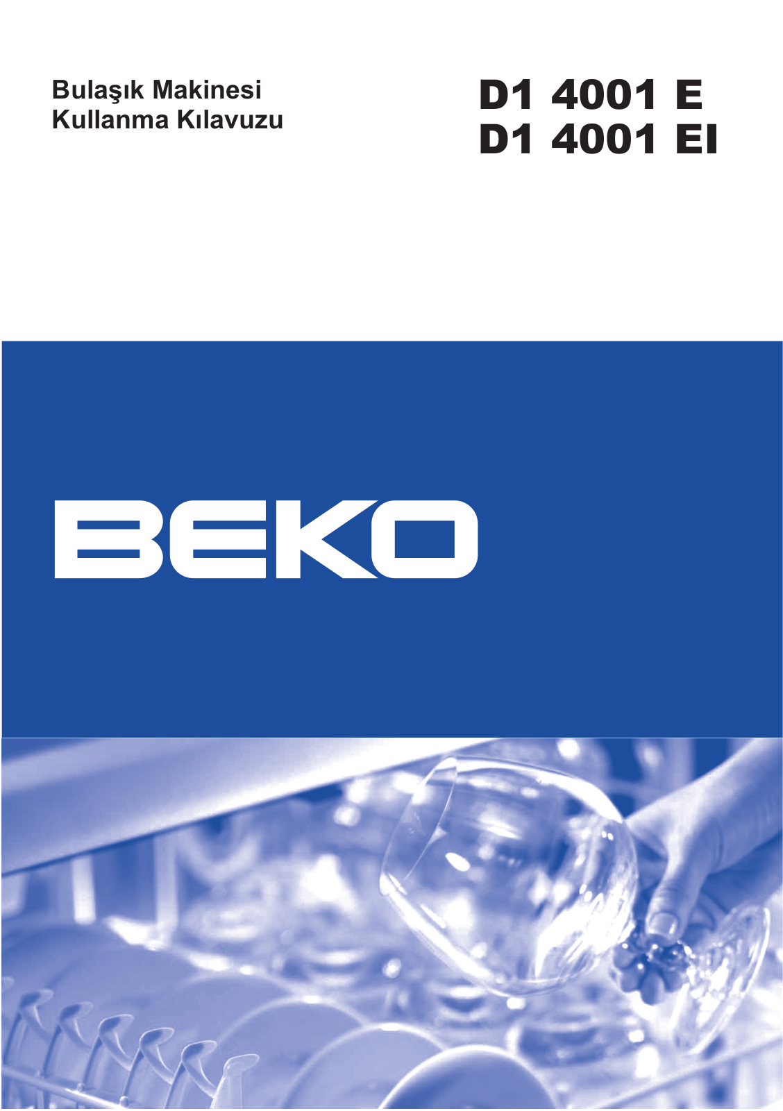 Beko D1 4001 EI, D1 4001 E Manual