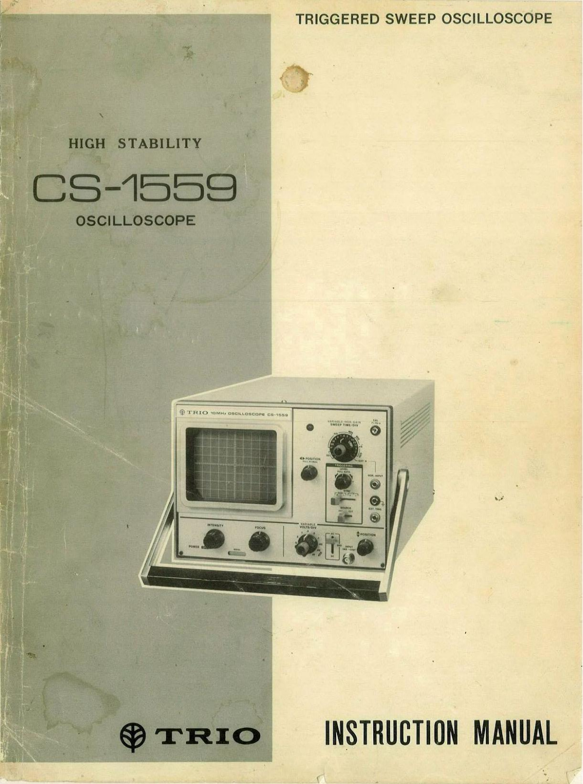 Kenwood CS-1559 Service manual