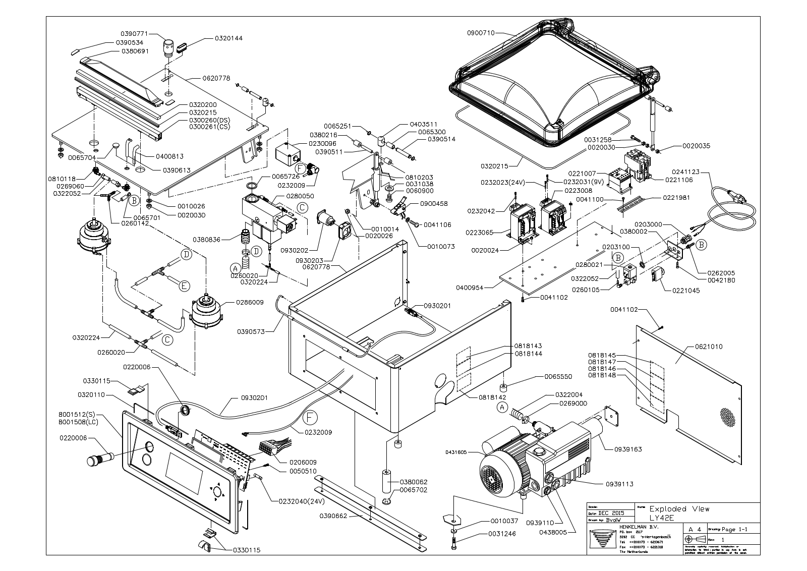 Henkelman Lynx 42 Parts Diagram