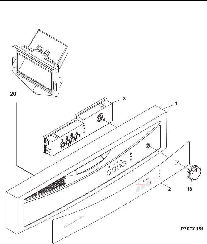 Frigidaire FDB1050RES0 Parts Manual