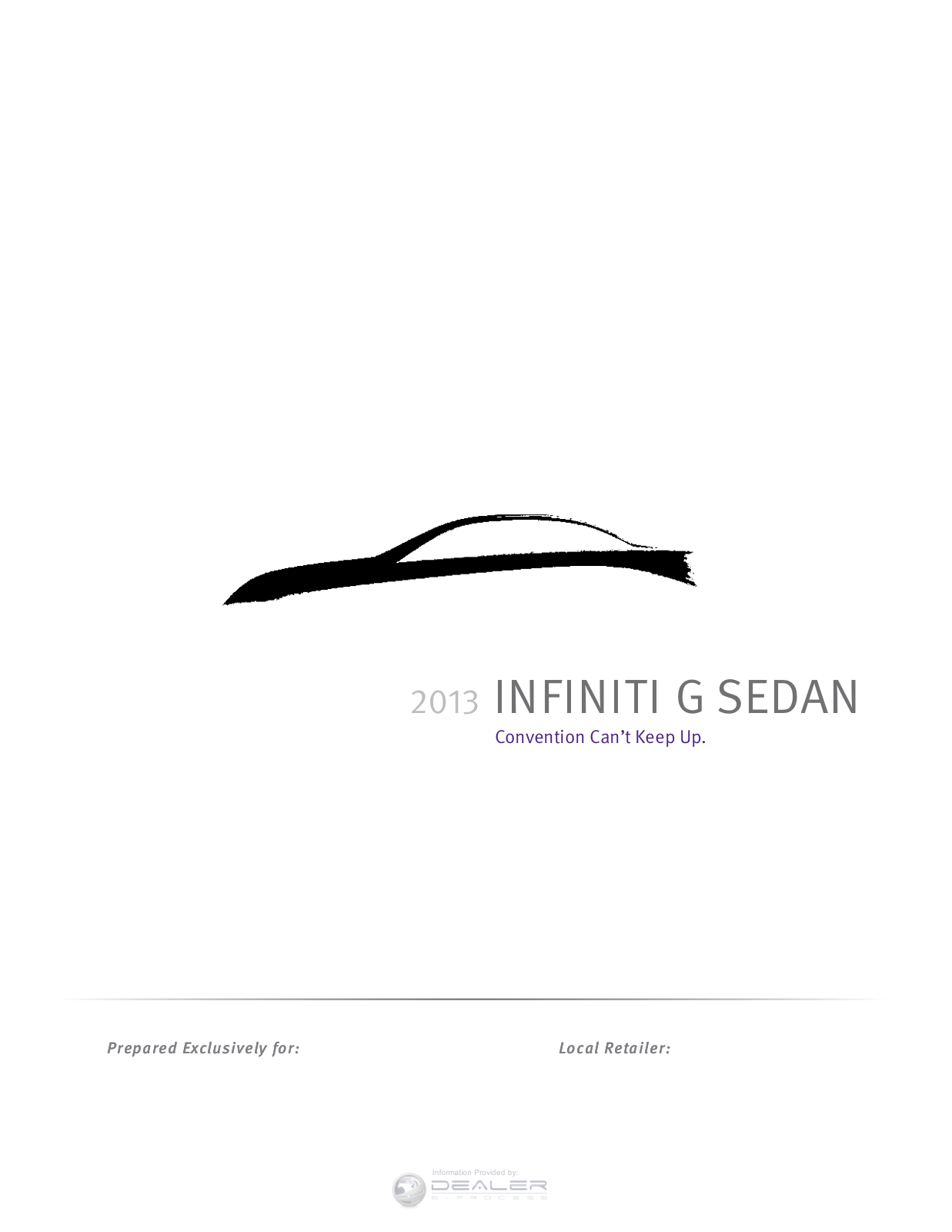 Infiniti G37sedan 2013 Owner's Manual