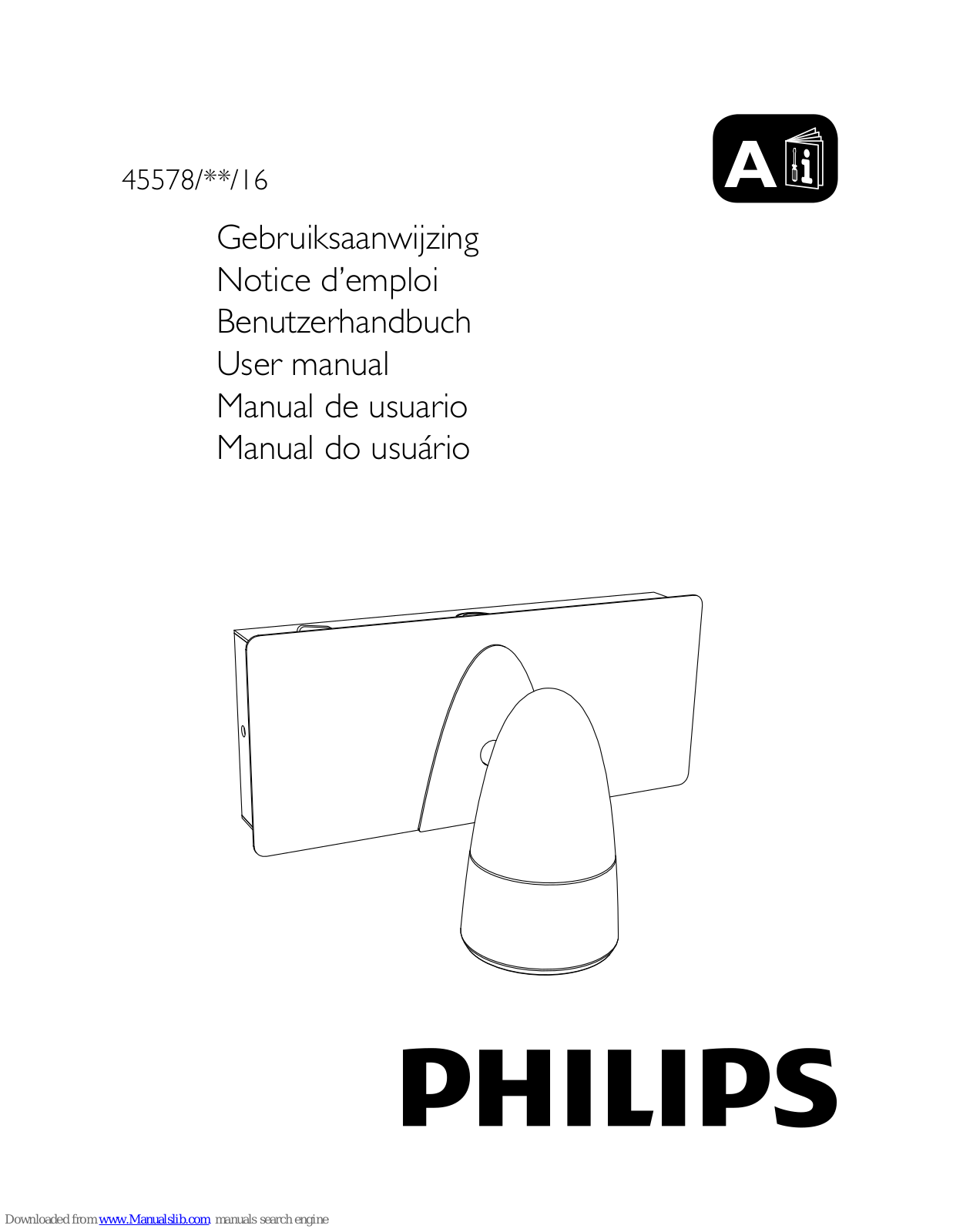 Philips 45578-06-16, 45578-17-16, 45578/**/16 User Manual