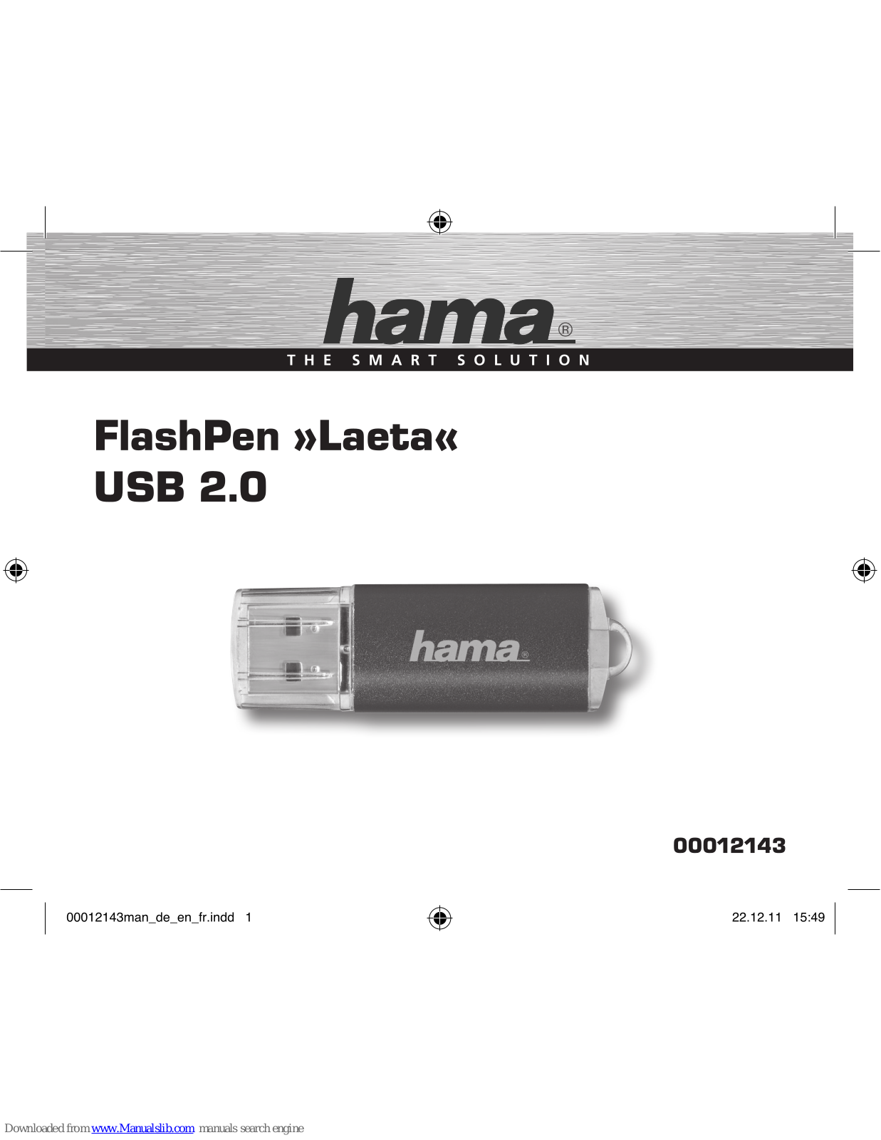 Hama 12143 Operating Instruction - ManualMachine.com