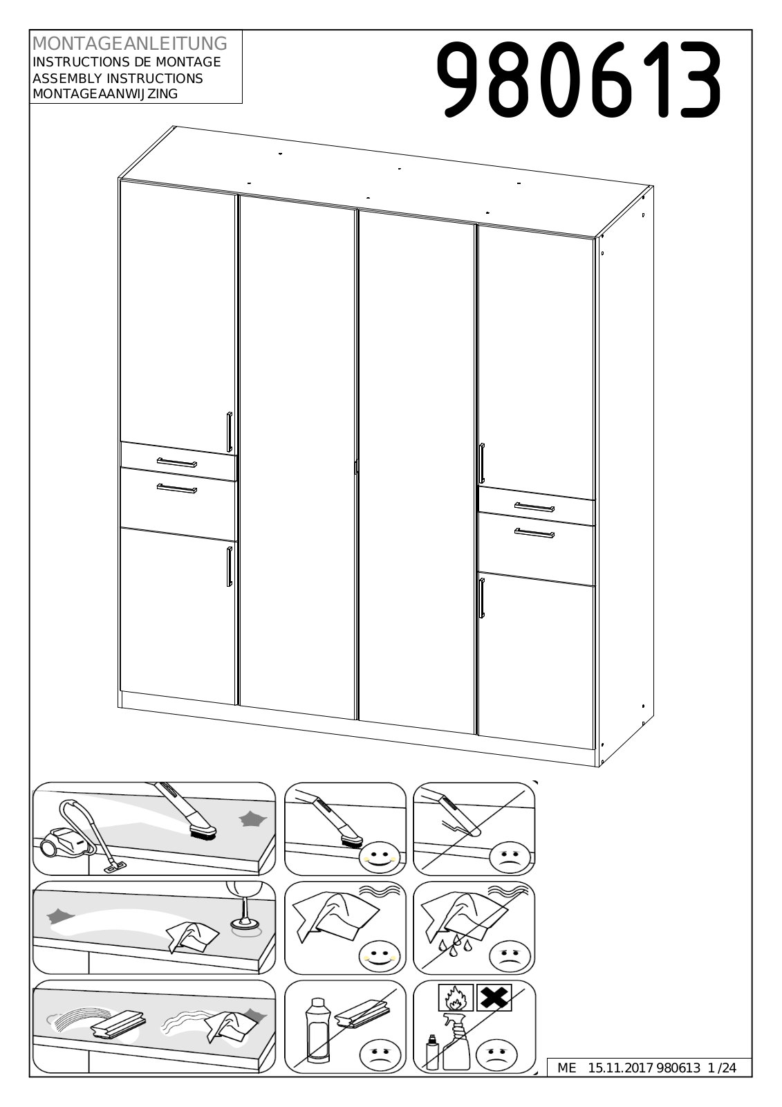 Wimex 980613 Assembly instructions