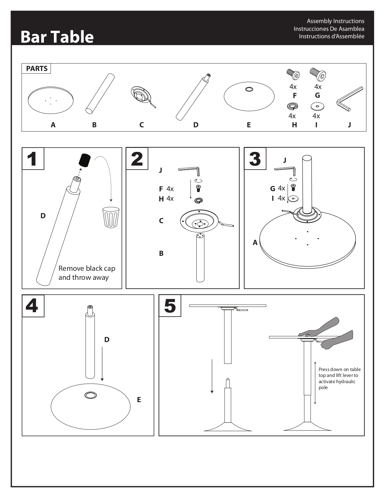 Ebern Designs EBDG1247 Assembly Instructions