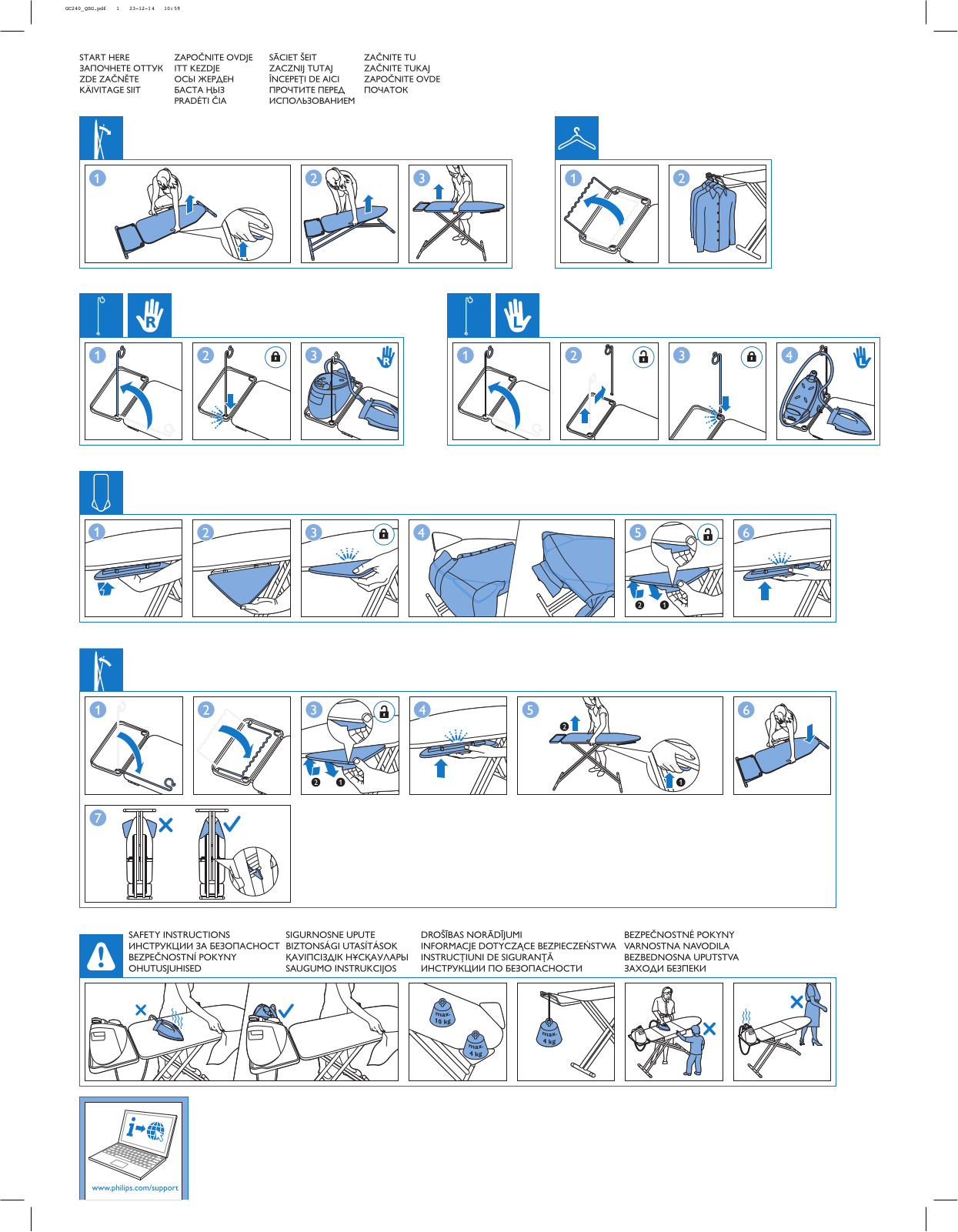 Philips GC240 User Manual