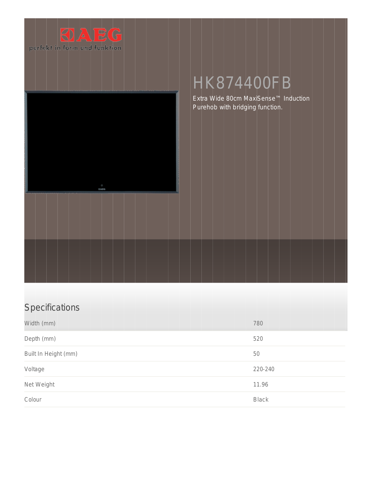 AEG HK654400FB User Manual