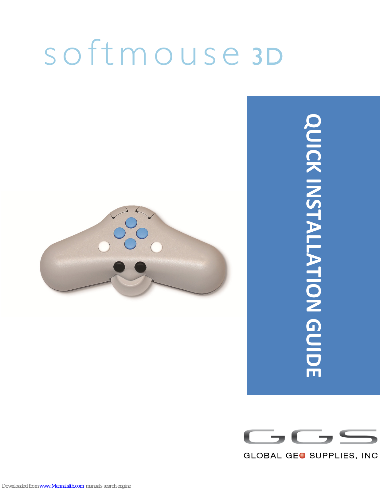 GGS SOFTMOUSE 3D Quick Installation Manual - ManualMachine.com