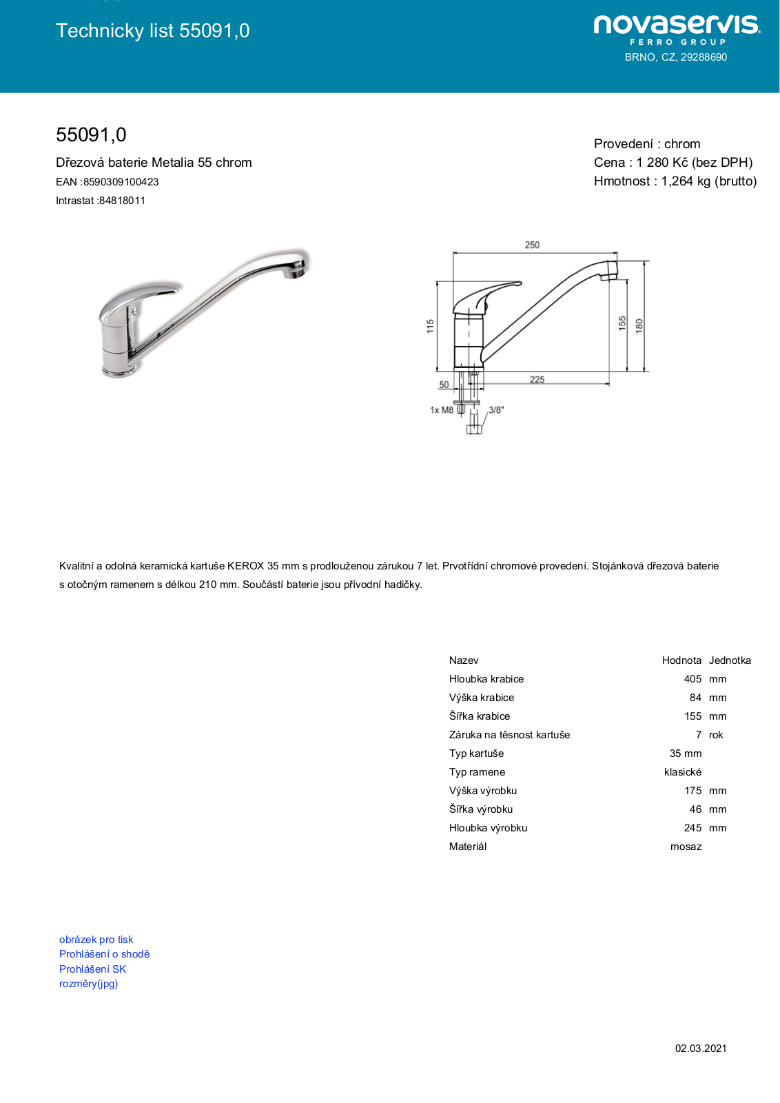 Novaservis 55091.0 User guide - ManualMachine.com