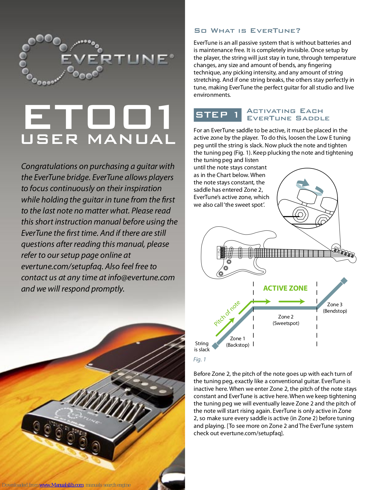 Evertune ET001 User Manual