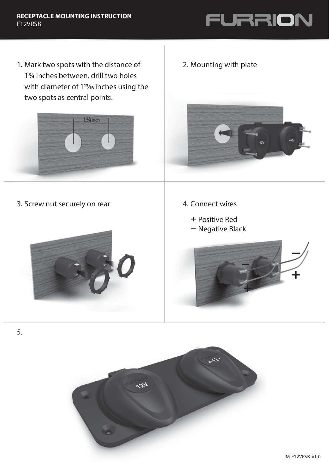 Furrion F12VRSB User Manual